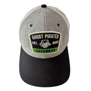 Zephyr Savannah Ghost Pirates Trucker Hat/Cap Hockey ECHL Snapback Sportware